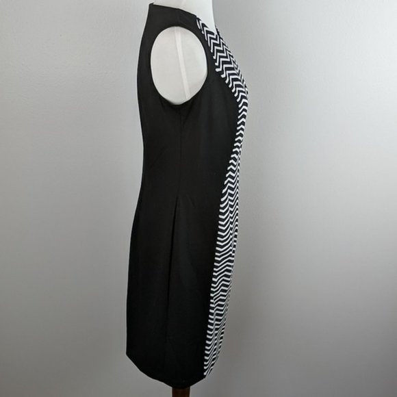 AB Studio Chevron Work Dress - Picture 4 of 7